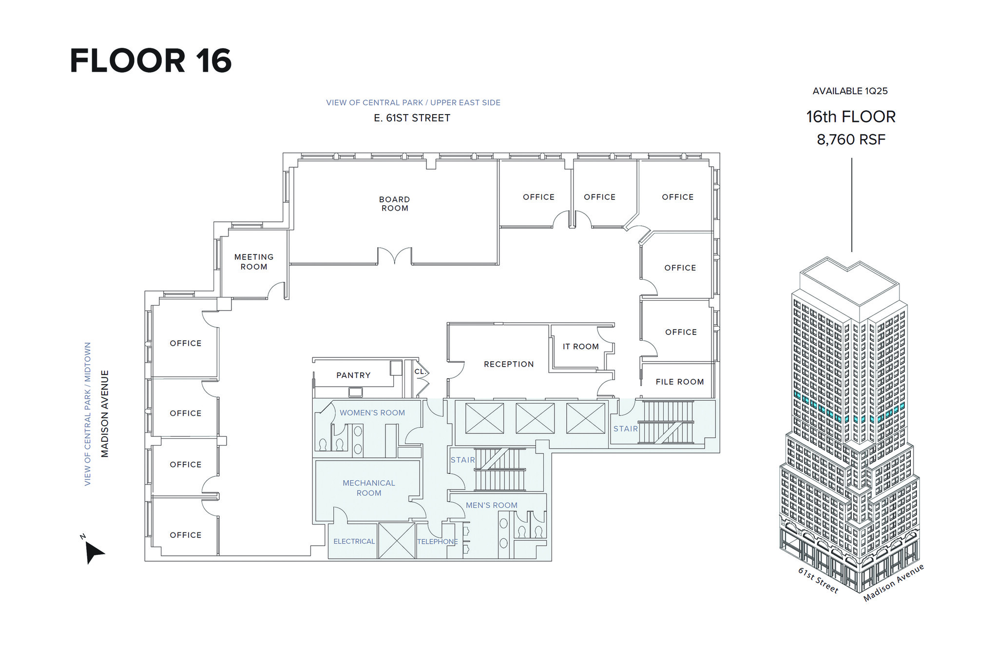 667 Madison Ave, New York, NY en alquiler Plano de la planta- Imagen 1 de 5