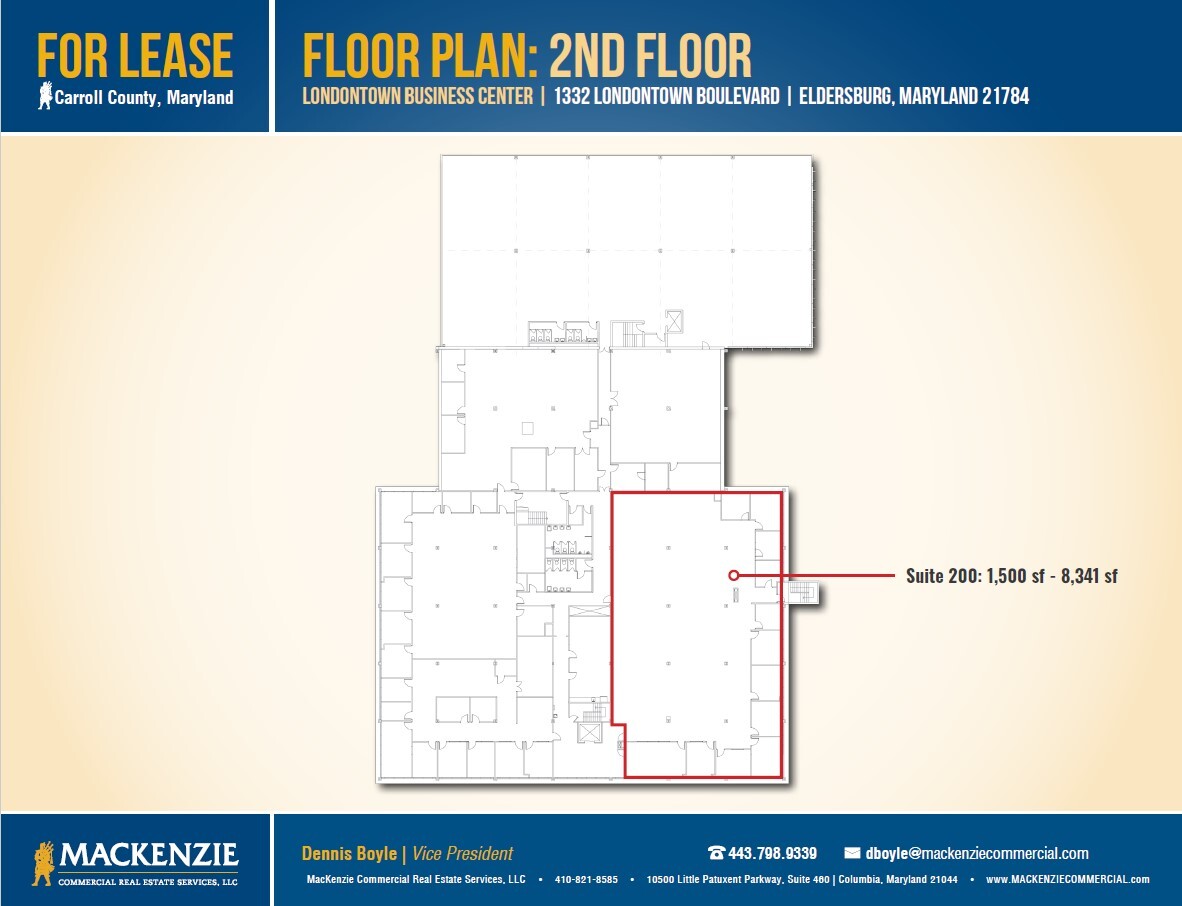 1332 Londontown Blvd, Eldersburg, MD en alquiler Plano de la planta- Imagen 1 de 1