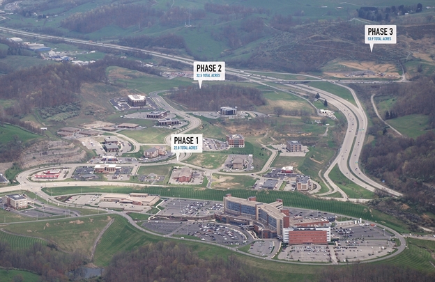 White Oaks Blvd, Bridgeport, WV en venta - Vista aérea - Imagen 3 de 7