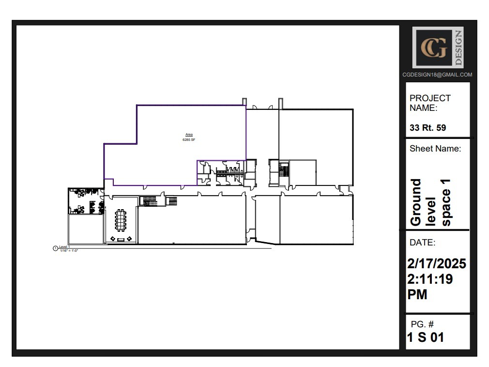 33 Route 59, Monsey, NY en alquiler Plano de la planta- Imagen 1 de 1