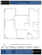 7936 E Arapahoe Ct, Englewood, CO en alquiler Plano del sitio- Imagen 1 de 1