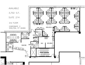 3 Corporate Dr, Shelton, CT en alquiler Plano de la planta- Imagen 1 de 1