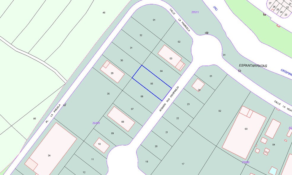 Avenida Río Crispinejo, Aznalcóllar, Sevilla en venta - Plano de la planta - Imagen 1 de 3