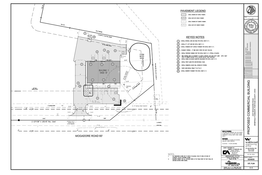 4547 Mogadore Rd, Kent, OH en alquiler - Plano del sitio - Imagen 3 de 3