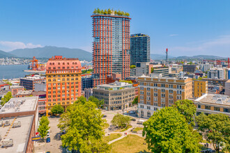 163 W Hastings St, Vancouver, BC - VISTA AÉREA  vista de mapa