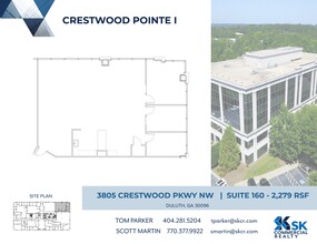 3805 Crestwood Pky NW, Duluth, GA en alquiler Plano del sitio- Imagen 1 de 1