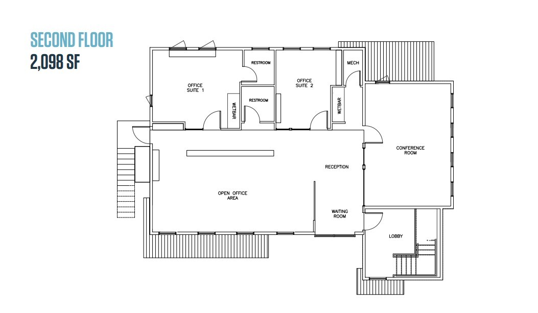 6803 Whittier Ave, McLean, VA en alquiler Plano de la planta- Imagen 1 de 1