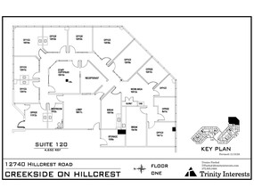 12740 Hillcrest Rd, Dallas, TX en alquiler Plano de la planta- Imagen 1 de 1