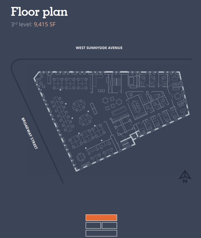 1025 W Sunnyside Ave, Chicago, IL en alquiler Plano de la planta- Imagen 1 de 1