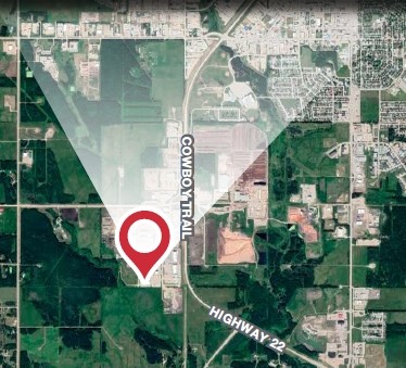 2705 64 St, Drayton Valley, AB en alquiler - Vista aérea - Imagen 2 de 5