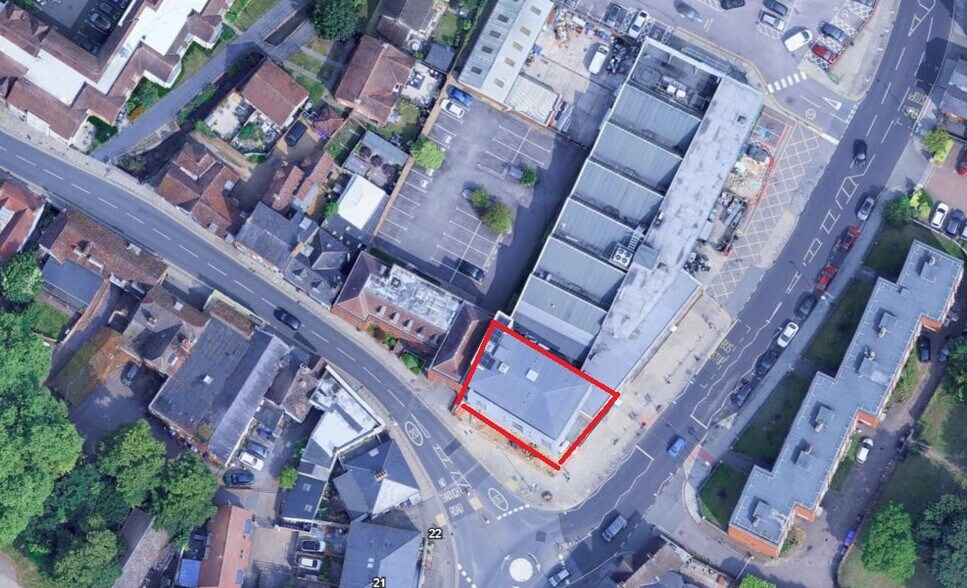Queen St, Hitchin en alquiler - Vista aérea - Imagen 3 de 3