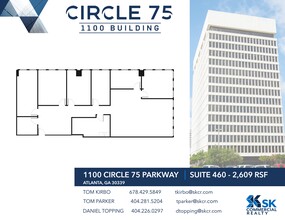 900 Circle 75 Pky SE, Atlanta, GA en alquiler Plano del sitio- Imagen 1 de 1