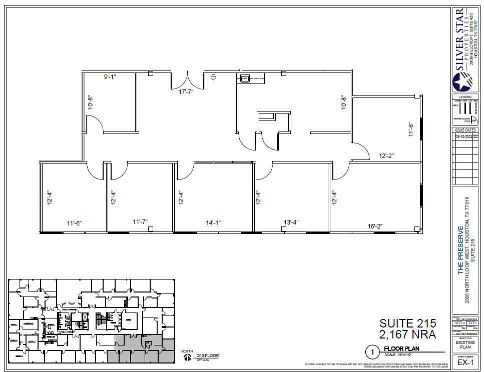 2000 N Loop Fwy W, Houston, TX en alquiler Plano de la planta- Imagen 1 de 1