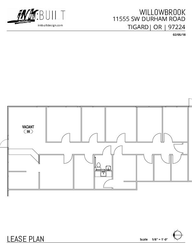 11515-11545 Durham Rd, Tigard, OR en alquiler Plano de la planta- Imagen 1 de 1