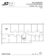 11515-11545 Durham Rd, Tigard, OR en alquiler Plano de la planta- Imagen 1 de 1