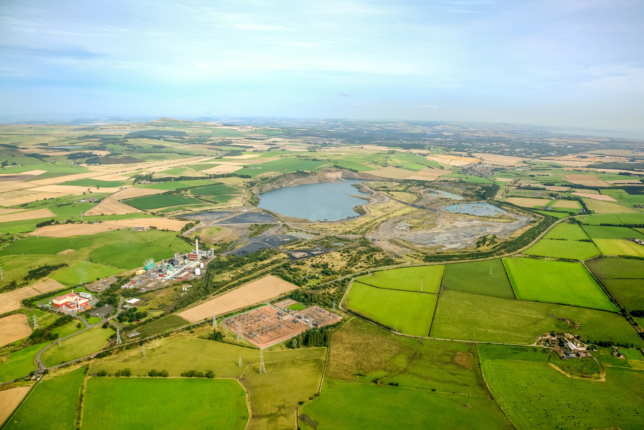 8A Plot, Kinglassie en venta Vista aérea- Imagen 1 de 3