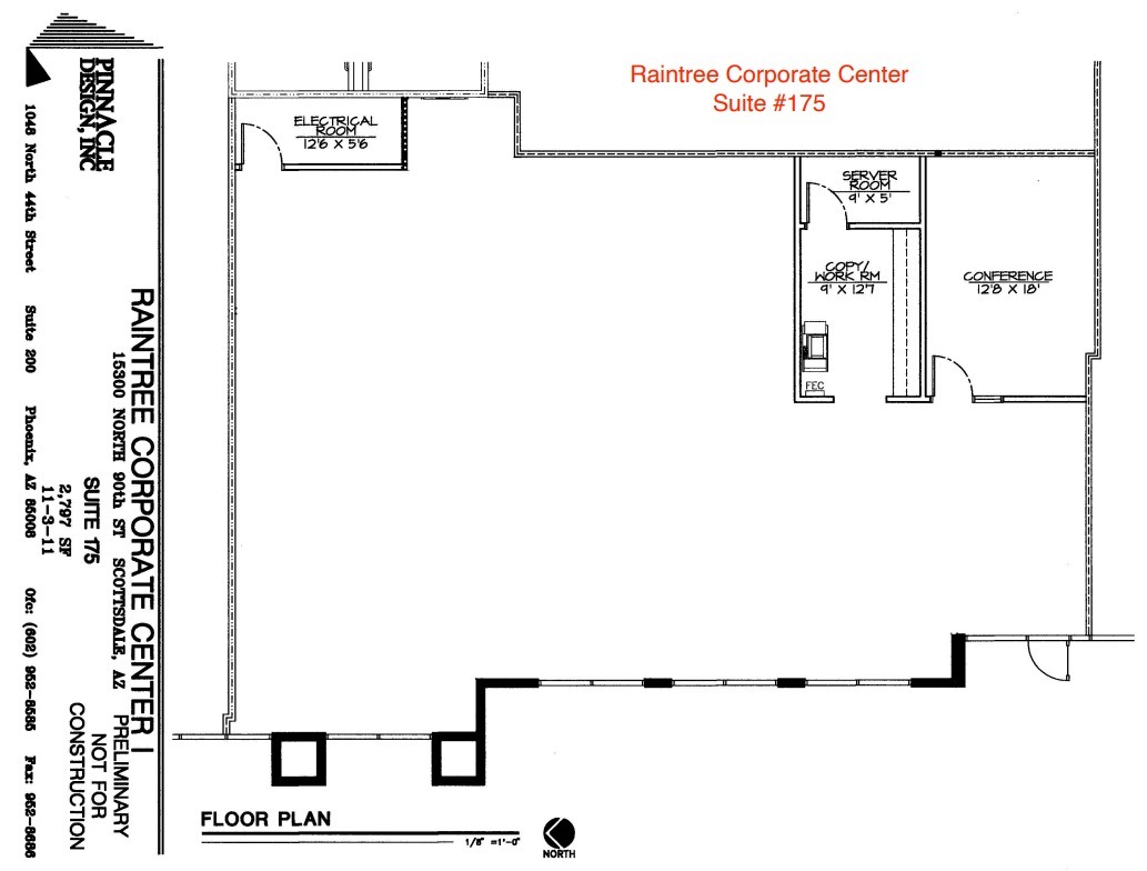 15300 N 90th St, Scottsdale, AZ en alquiler Plano de la planta- Imagen 1 de 1