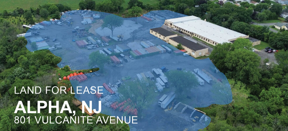 801 Vulcanite Ave, Alpha, NJ en alquiler - Vista aérea - Imagen 1 de 2