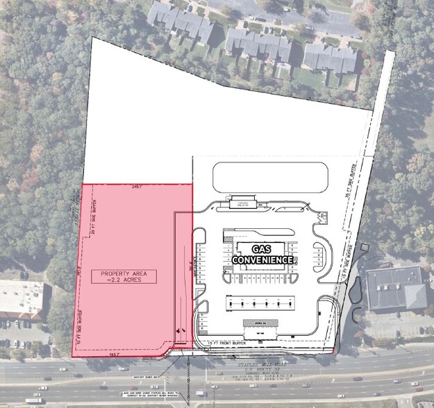 Staples Mill Rd, Richmond, VA en alquiler - Plano del sitio - Imagen 2 de 2