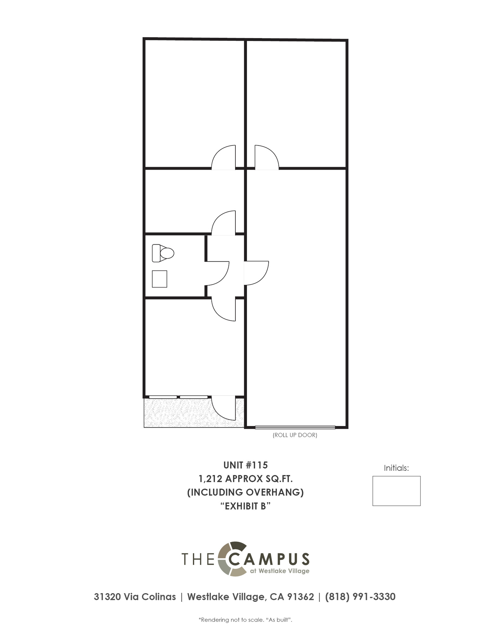 31304-31348 Via Colinas, Westlake Village, CA en alquiler Plano de la planta- Imagen 1 de 8