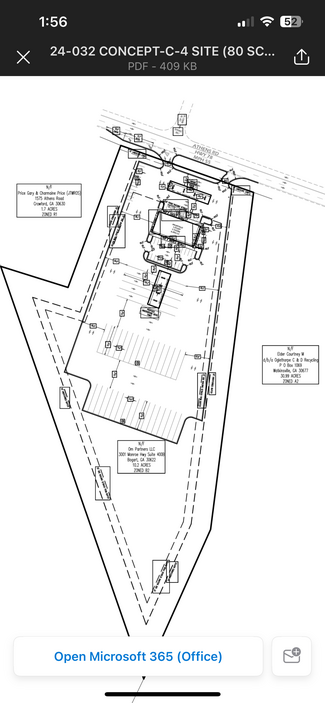 Más detalles para 1559 Athens Rd, Crawford, GA - Terrenos en venta