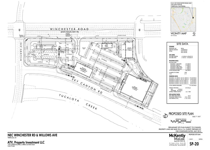 Winchester Rd & Willows Ave, Temecula, CA en alquiler - Plano del sitio - Imagen 3 de 8