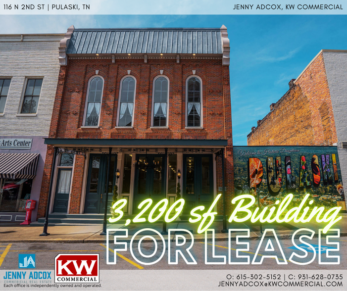 116 N 2nd St, Pulaski, TN en alquiler - Foto del edificio - Imagen 1 de 18