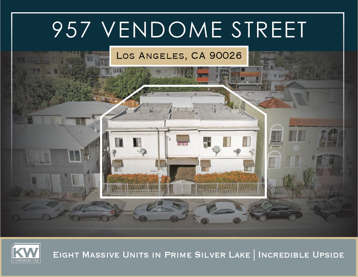 957 Vendome St, Los Angeles, CA en venta Foto del edificio- Imagen 1 de 9