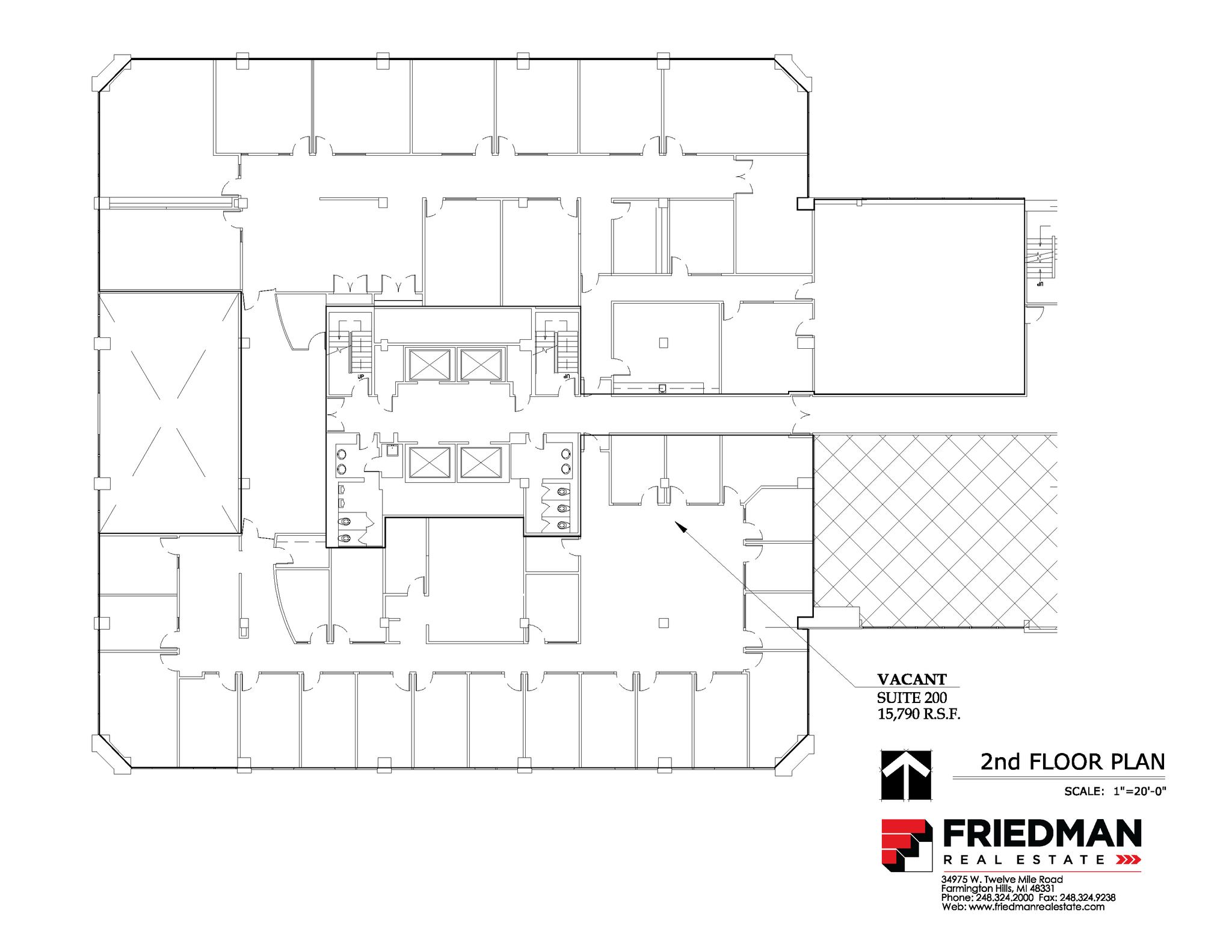 900 Tower Dr, Troy, MI en alquiler Plano de la planta- Imagen 1 de 1