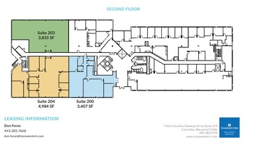 7125 Thomas Edison Dr, Columbia, MD en venta Plano de la planta- Imagen 1 de 2