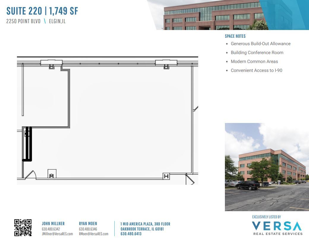 2250 Point Blvd, Elgin, IL en alquiler Plano de la planta- Imagen 1 de 2