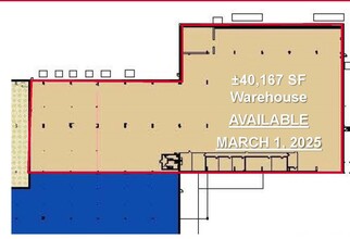 1600 Division Rd, West Warwick, RI en alquiler Plano de la planta- Imagen 1 de 2