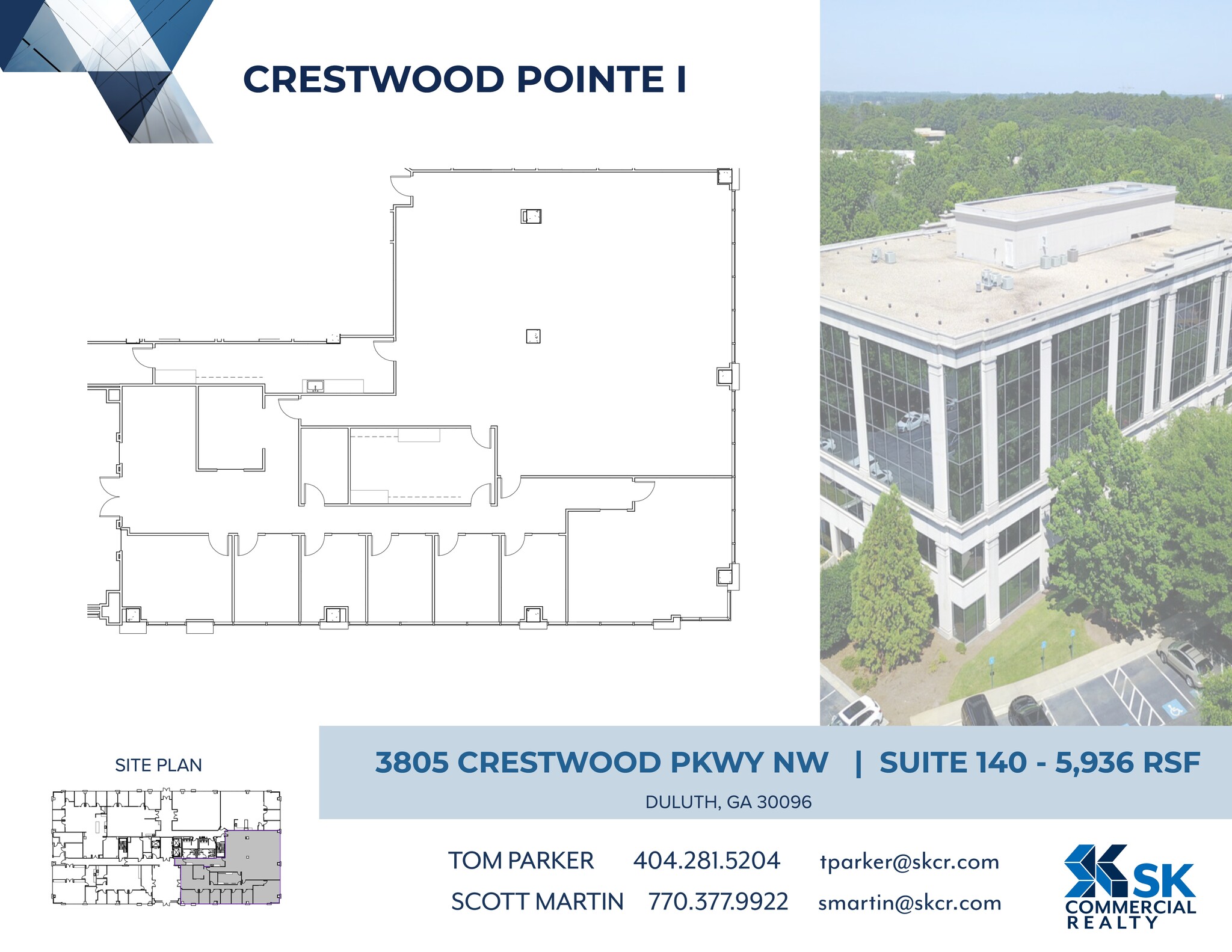 3805 Crestwood Pky NW, Duluth, GA en alquiler Plano del sitio- Imagen 1 de 1