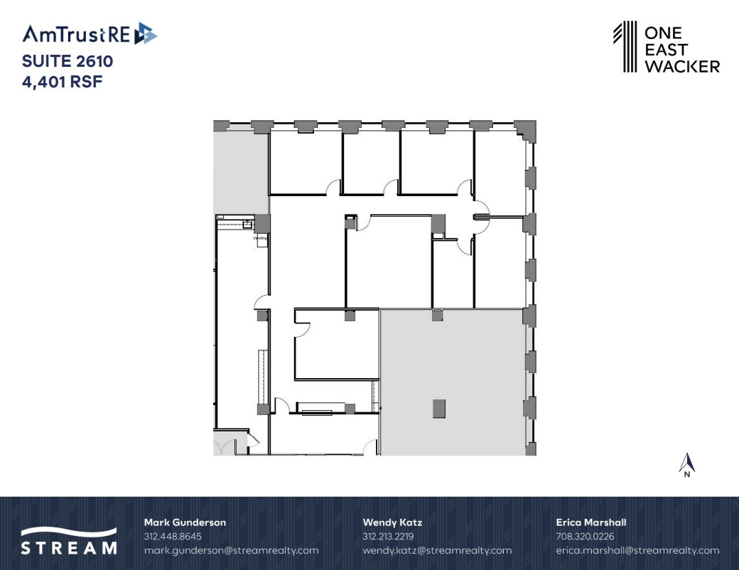 1 E Wacker Dr, Chicago, IL en alquiler Plano de la planta- Imagen 1 de 1