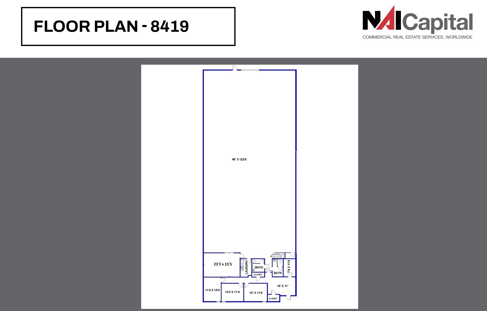 8411-8421 Canoga Ave, Canoga Park, CA en alquiler Plano de la planta- Imagen 1 de 1