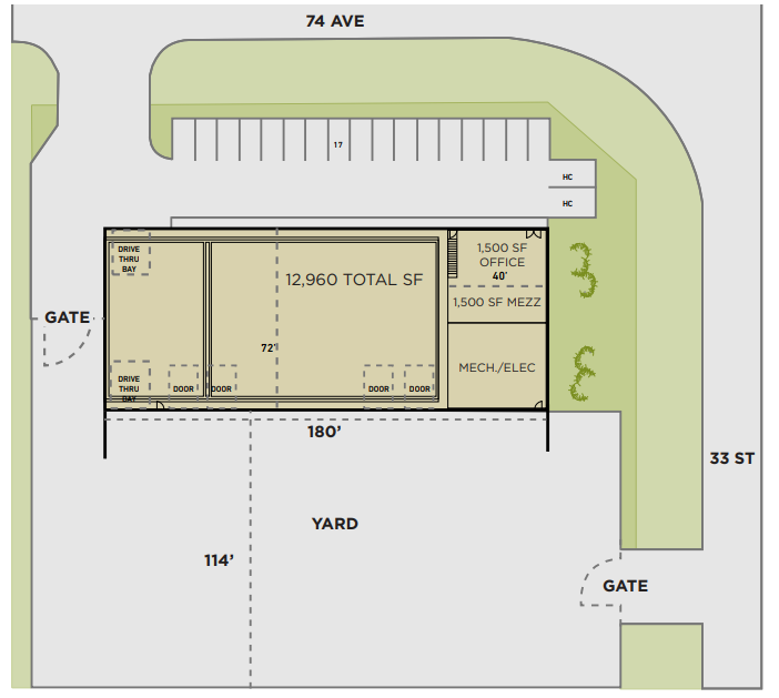 3301 74 Av, Leduc, AB en alquiler Plano de la planta- Imagen 1 de 1