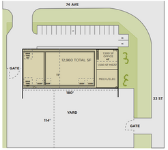 3301 74 Av, Leduc, AB en alquiler Plano de la planta- Imagen 1 de 1