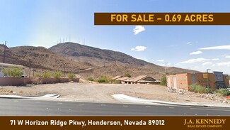 Más detalles para 71 W Horizon Ridge Pky, Henderson, NV - Terrenos en venta