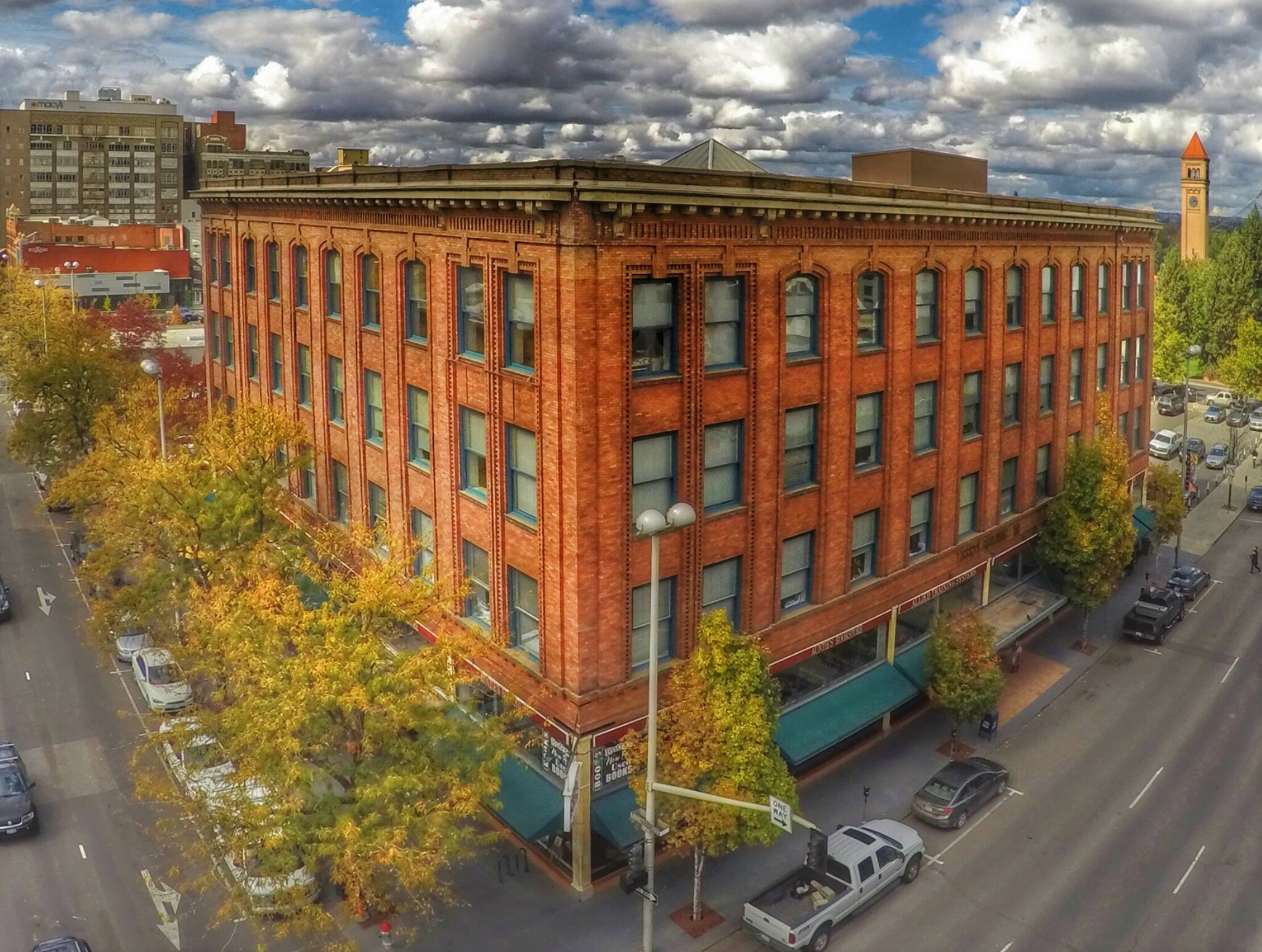 203 N Washington St, Spokane, WA en alquiler Vista aérea- Imagen 1 de 11