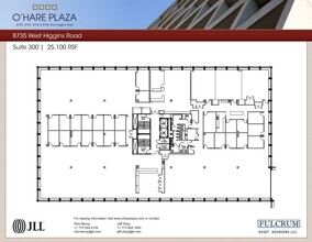 8725 W Higgins Rd, Chicago, IL en alquiler Plano de la planta- Imagen 1 de 1