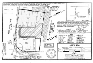 118 S Pleasantburg Dr, Greenville, SC en alquiler Plano del sitio- Imagen 1 de 7