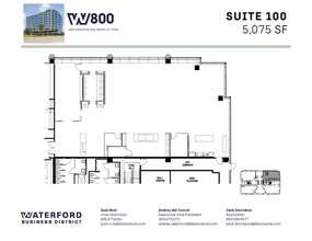 5200 Waterford District Dr, Miami, FL en alquiler Plano de la planta- Imagen 1 de 1