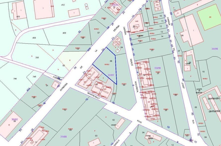 Terreno en Alcarràs, Lérida en venta - Plano de solar - Imagen 2 de 2