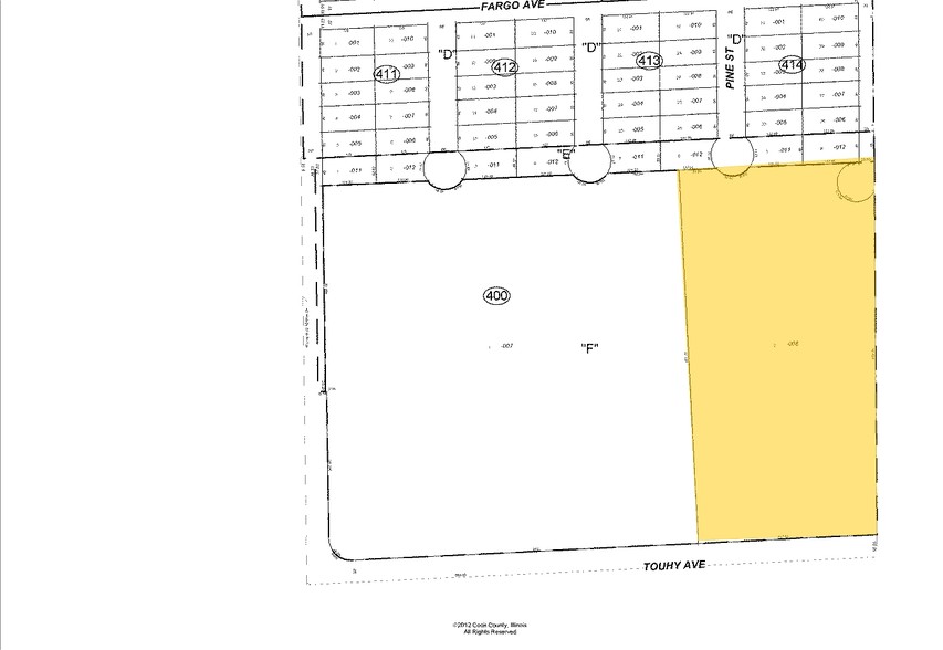 1350 E Touhy Ave, Des Plaines, IL en alquiler - Plano de solar - Imagen 3 de 20