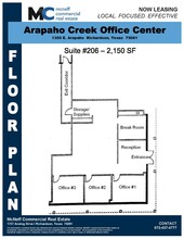 1350 E Arapaho Rd, Richardson, TX en alquiler Plano de la planta- Imagen 1 de 1