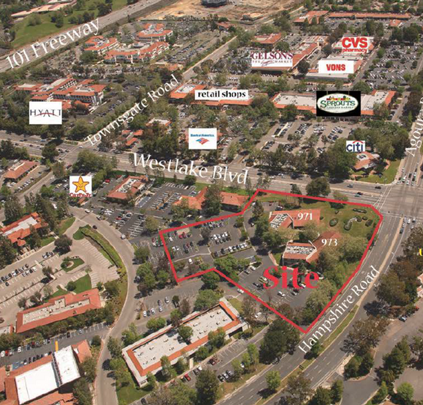 973 Westlake, Westlake Village, CA en alquiler - Vista aérea - Imagen 2 de 2