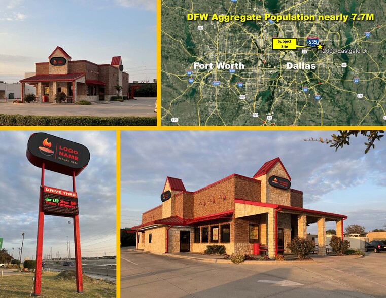 2002 Eastgate Dr, Garland, TX en venta - Foto del edificio - Imagen 3 de 5