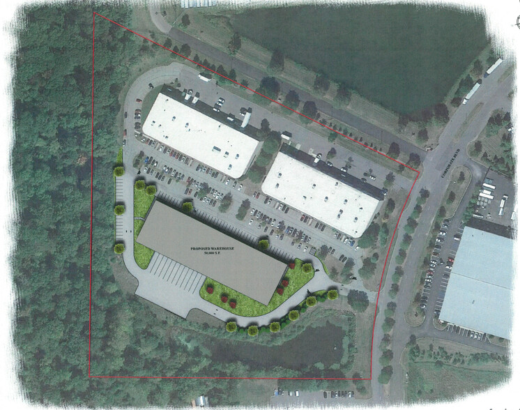 500 Corporate Blvd, Newburgh, NY en alquiler - Plano del sitio - Imagen 2 de 4