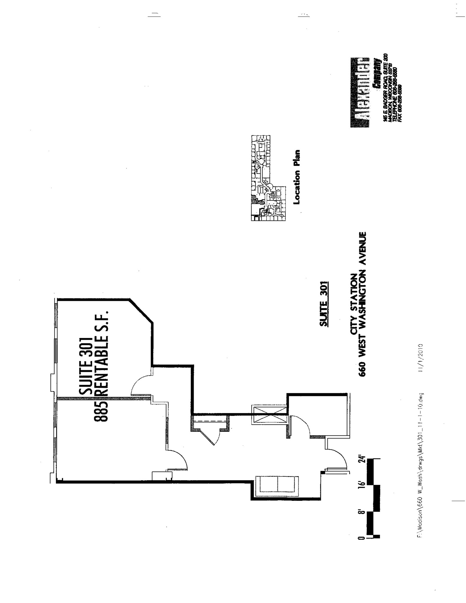 658-672 W Washington Ave, Madison, WI en alquiler Plano del sitio- Imagen 1 de 5