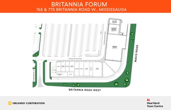 775 Britannia Rd, Mississauga, ON en alquiler Plano del sitio- Imagen 1 de 2